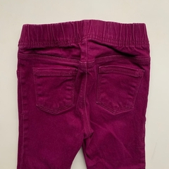 Pantalón de gabardina violeta con cintura elástica Old Navy - 4A en internet