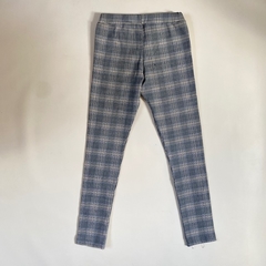 Pantalón tipo jeggings elastizado cuadrille gris y marrón Mimo *NUEVO* - 10A en internet