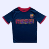 Remera manga corta azul "Messi" FCB *NUEVO* - 6A