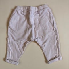 Pantalón de algodón rosa con puños Zara - 6-9M en internet