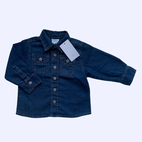 Camisa de jean manga larga Broer "NUEVO" - 12-18M