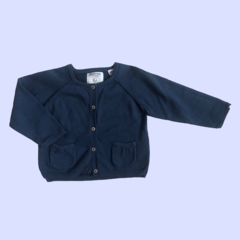 Saco de hilo de algodón azul Zara - 9-12M