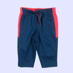 Pantalón deportivo con cintura ajustable azul y rosa Oshkosh - 12M