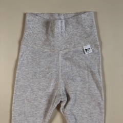 Pantalón de algodón gris con piecitos - 3M - comprar online