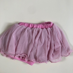 Pollera de tul rosa con short de algodón y cintura elastica Grisino - 3-6M en internet