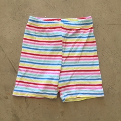 Short de algodón rayado Grisino - 3-6M - comprar online