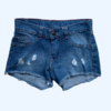 Short de jean con roturas decorativas Uni - 10A