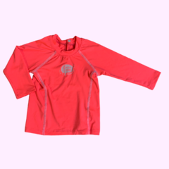 Remera de agua manga larga rosa - 6-9M