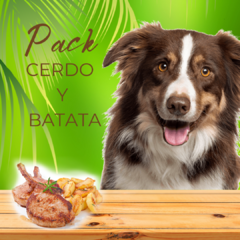 CERDO Y BATATA Pack Individual 1kg