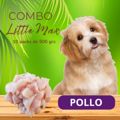 Combo Little Max POLLO 10 packs de 500g
