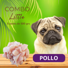 Combo Little POLLO 5 packs de 500g