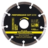 Disco Diamantado Segmentado corte seco 115 mm CROSSMASTER 9971306