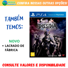 DISSIDIA FINAL FANTASY NT - PS4 - Nintendo Playstation Mega Drive Atari? Retro Games Campinas!