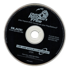 DVD REGION FREE - PS2