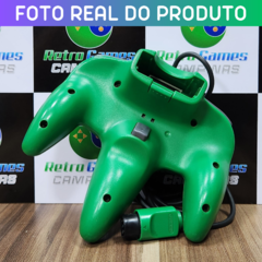 CONTROLE ORIGINAL N64 - Nintendo Playstation Mega Drive Atari? Retro Games Campinas!