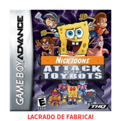 NICKTOONS ATTACK OF THE TOYBOTS - GBA