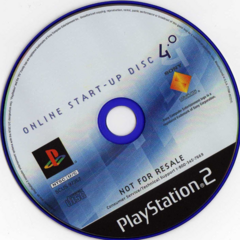 ONLINE START-UP DISC - PS2