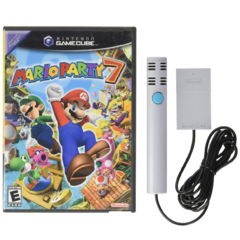 MARIO PARTY 7 COM MICROFONE - GAME CUBE