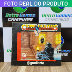 CRIME BUSTERS - PHANTOM SYSTEM - Nintendo Playstation Mega Drive Atari? Retro Games Campinas!