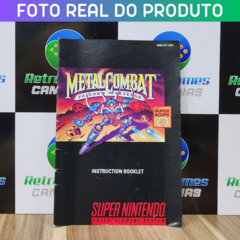 METAL COMBAT - SNES - Nintendo Playstation Mega Drive Atari? Retro Games Campinas!
