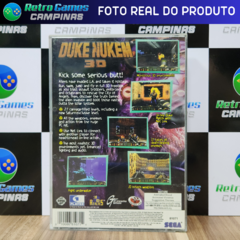 DUKE NUKEM 3D - SATURN - Nintendo Playstation Mega Drive Atari? Retro Games Campinas!