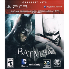 BATMAN ARKHAM DUAL PACK - PS3