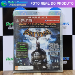 BATMAN ARKHAM ASYLUM GOTY (LACRADO) - PS3 - comprar online