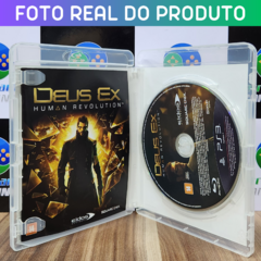 DEUS EX HUMAN REVOLUTION - PS3 - Nintendo Playstation Mega Drive Atari? Retro Games Campinas!