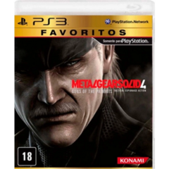 METAL GEAR SOLID 4 - PS3