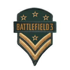 BORDADO MILITAR BATTLEFIELD 3 ORIGINAL