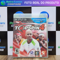 TOP SPIN 4 - PS3 - comprar online