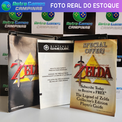 THE LEGEND OF ZELDA COLLECTORS EDITION - GAMECUBE - Nintendo Playstation Mega Drive Atari? Retro Games Campinas!