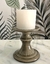 Candelabro c/vela Marron Fendi