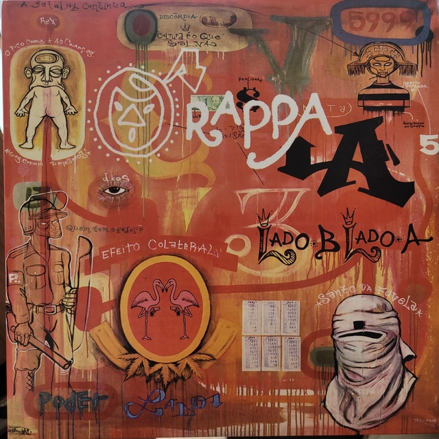 LP O Rappa Lado B Lado A - Made In Quebrada Discos