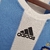 Camisa Argentina Retrô 2010 Torcedor Adidas Masculina - Branca e Azul