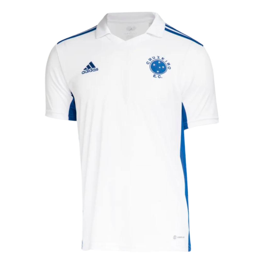 Camisa Cruzeiro Pré-Jogo 21/22 Adidas Masculina - Azul+Branco em Promoção  no Oferta Esperta