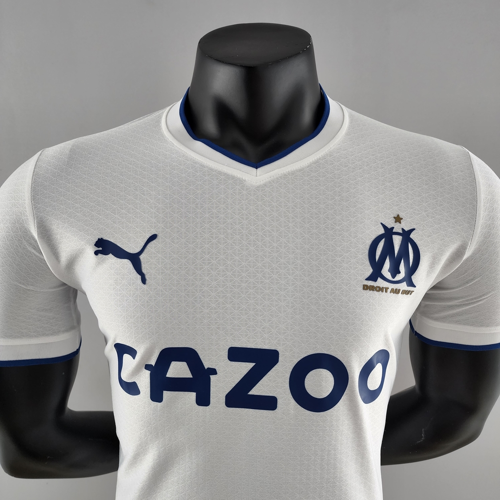 Camisa Olympique de Marseille Home 21/22 s/n° Torcedor Puma