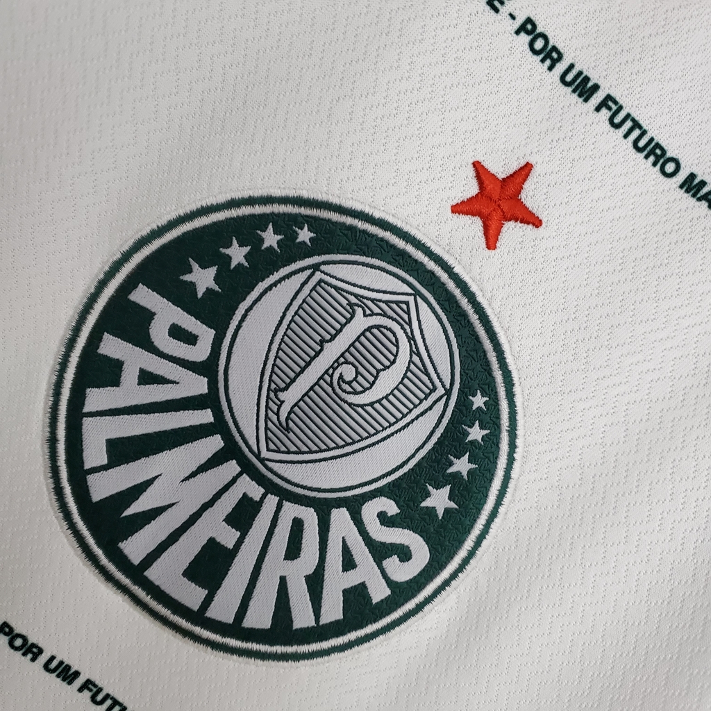Camisa Palmeiras II 22/23 Torcedor Puma Masculina - Branco e Verde