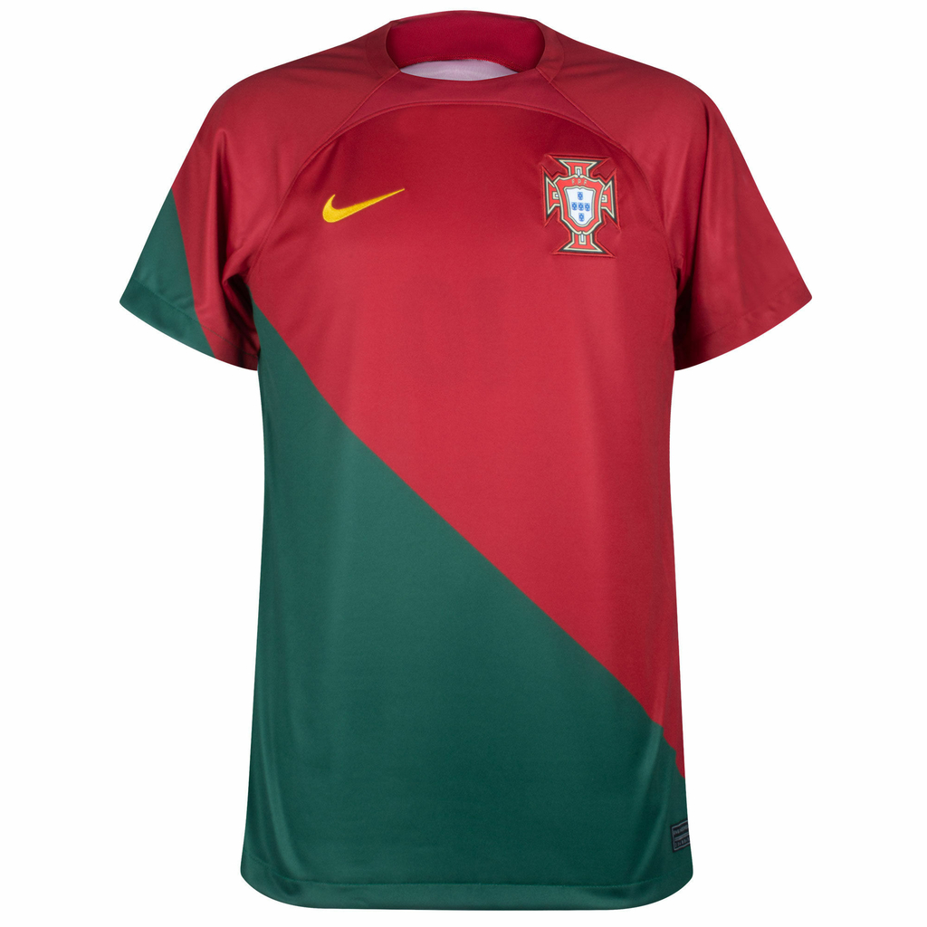 Camisa Seleção de Portugal Home 22/23 Torcedor Nike Masculina - Vermelho e  Verde