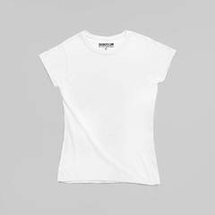 REMERA LISA MUJER BLANCA