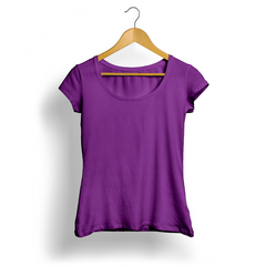 REMERA VIOLETA LISA DAMA (OFERTA)