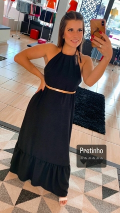 Vestido Longo Preto