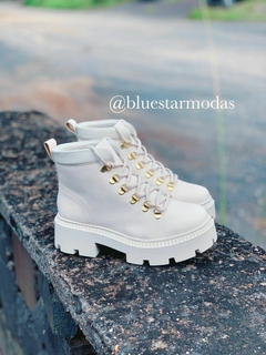 Bota Quiz Napa Off White - comprar online