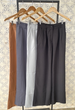 Calça Pantalona Alfaiataria - Capuccino