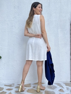 Vestido Tubinho - Off White - comprar online