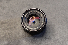 Canon AE 1 con lente Canon FD 50 mm f 1,8