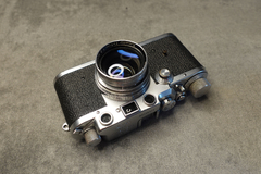 Leica IIIc con optica Summitar 5 cm f 2