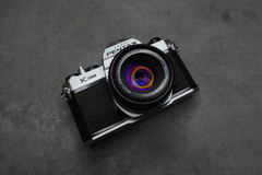 Pentax K1000 con lente SMC Pentax 50mm f 2