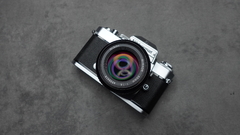Nikon Nikkormat EL con Nikkor 50mm f1,4 PRE AI - comprar online