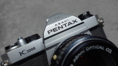 Pentax K1000 con 50mm f2 - Oeste Analogico